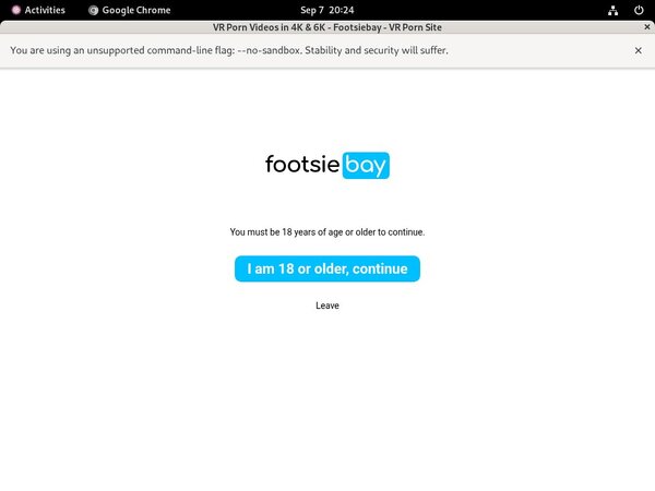 How To Access Footsie Bay