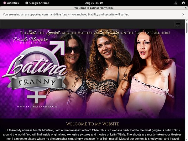 Tranny Latina Free Passwords