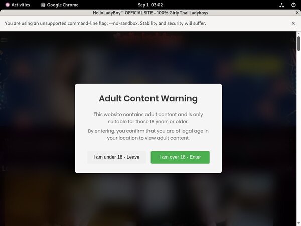 Hello Ladyboy Alternate Payment