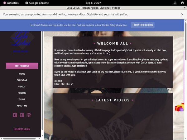 Lola Lotus Get An Account