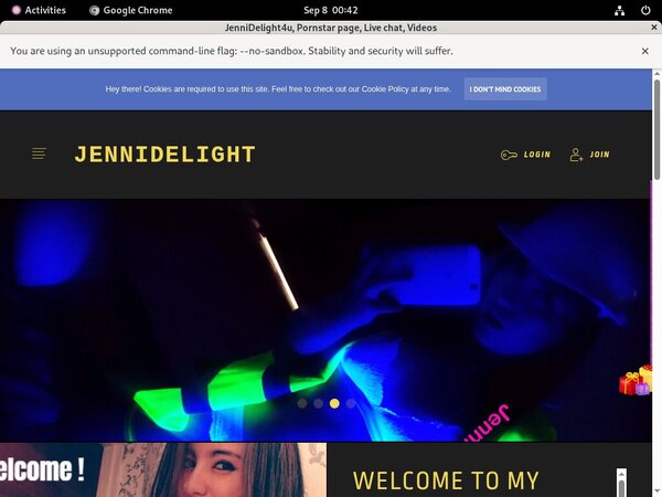 Free JenniDelight4u Logins