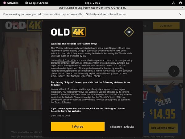 Old 4k Home Page