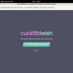 Cuckold Wish Account Discount